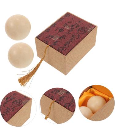 Beavorty Jade Fitness Handballs - Hand-Rotating & Massage Balls for Stress Relief | Baoding Crystal Relaxation Balls - Buy Online on GoSupps.com