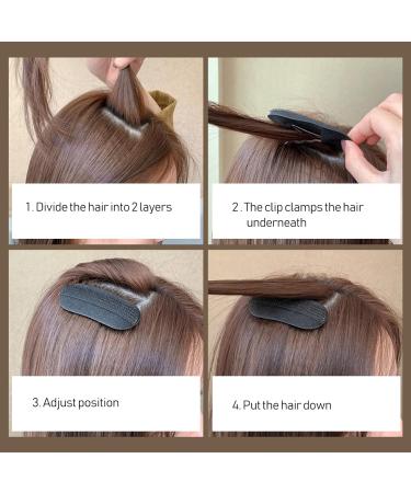 Lurrose 6Pcs Volume Hair Base Inserts - Bump It Up Hair Pads Combs & Clips for Women | DIY Hairstyles & Accessories - International Shipping Available - Buy Online on GoSupps.com