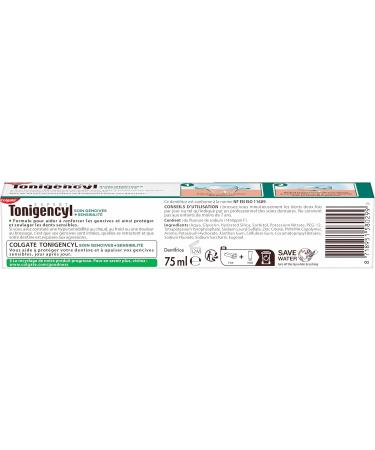  Colgate Tonigencyl - Toothpaste Expert Gum Care & Sensitivity - Protects Gums - Helps Relieve Sensitive Teeth - Pack of 12 Toothpaste Tubes 75 ml - Buy Online on GoSupps.com