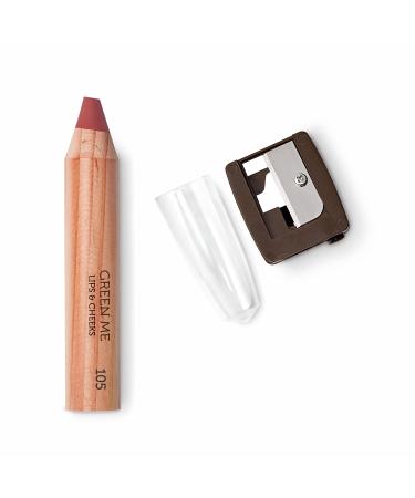 KIKO Milano Green Me Lips & Cheeks 105 Lipstick and Blush Pencil