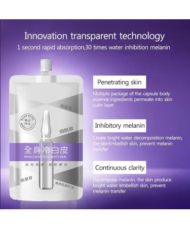 Japanese Skin Whitening Body Lotion Cold White Skin All Over Full Body Whitening Cream Whitening Brighten Skin Tone Moisture Body Lotion (3pc) - Buy Online on GoSupps.com