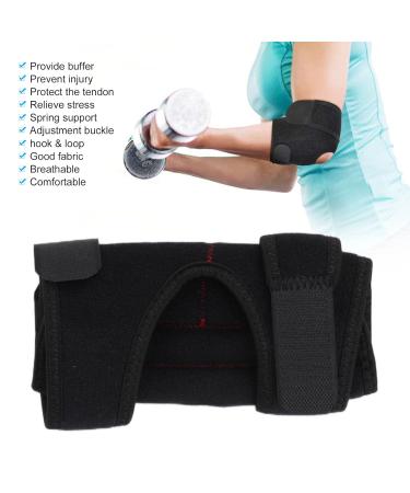 Adjustable Elbow Brace for Tendonitis | Elastic Support Straps for Pain Relief - Tennis & Golfer's Elbow - Buy Online on GoSupps.com