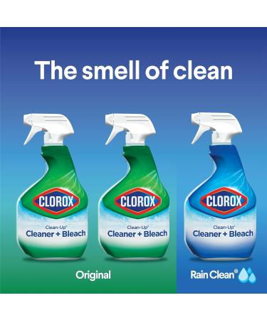 Clorox Clean-Up Cleaner + Bleach Value Pack 3 Disinfectant Sprays | Kitchen & Bathroom Cleaning | Rain Clean & Original Scent - 32 Ounces (Pack of 3) - Buy Online on GoSupps.com