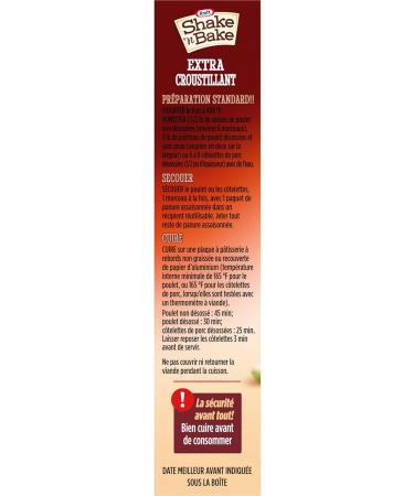 Shake 'N Bake Extra Crispy Coating Mix 10 ct Case - Buy Online on GoSupps.com