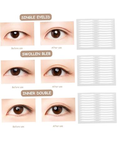 EXCEART 30 Sheets South Korea Invisible Eye Stickers Eye Shaping Makeup Supplies Female Eyelid Makeup Sticker invisible Tape Double Eyelid Tapes Fiber strip shaping eyelid stickers - Buy Online on GoSupps.com
