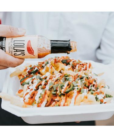Lola's Ghost Pepper Hot Sauce | 5 Fl Oz | All-Natural, Gluten-Free, Keto | Perfect for Eggs, Nachos & Brats - Buy Online on GoSupps.com
