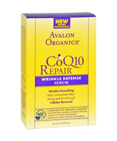 Avalon Organics Coq10 Wrk Def Serum