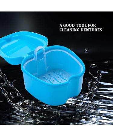 Buy Hefddehy Prostheses Suitcase - Travel Storage Box for False Teeth with Cup & Sieve - Ideal for Bath & On-the-Go - Buy Online on GoSupps.com