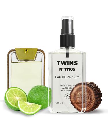 TWINS Impression of My Land | Perfume for Men Eau de Parfum | No.11105 | 3.4 Fl Oz / 100 ml Trussardi My Land Impression