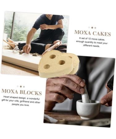 CLISPEED 20 Pcs Cake Mugwort Blocks Moxibustion Care Tool Moxibustion Cake Chinese Moxibustion Pads Freinds Case Heating Cake Chinese Acupuncture Cake Wormwood Cake Moxa Dropshipping - Buy Online on GoSupps.com
