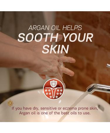 AUTHENTIC BATH & SOAP Natural Argan Oil Liquid Hand Soap Nourishing Anti-aging Biodegradable Vegan Cruelty free Paraben & Sulfate Free Palm Oil & Preservative Free. 500 ml - Buy Online on GoSupps.com