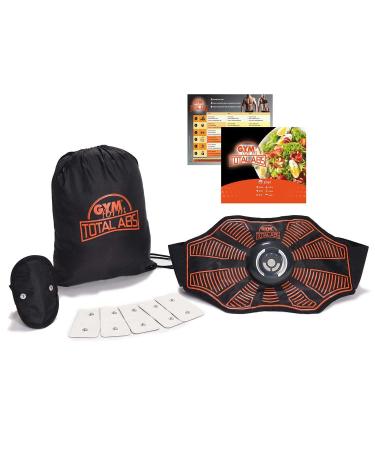 Genius Gymform Total Abs Fitness abdominal belt for women and men - EMS trainer for stomach arms & legs - electric abdominal trainer abdominal muscle trainer for muscle building