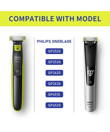 YINKE Guide Comb Body Skin Kit for Philips OneBlade & One Blade Pro - 6pc Black Set - Buy Online on GoSupps.com