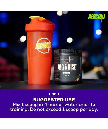 REDCON1 Total War & Big Noise Stack - Strawberry Mango & Sour Gummy Bear Preworkout Duo - Energy, Focus, Endurance - Keto (2 x 30 Servings) - Buy Online on GoSupps.com