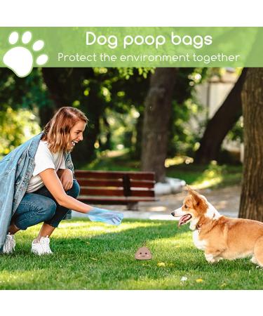 Nobleza - 1080-Count Dog Poo Bags Large Pet Waste Bags Leak-proof Unscented Pick Up Poo Bag 72 Rolls Colour Yellow Pink Blue Green Black 1 count (Pack of 1080) 5 Color - Buy Online on GoSupps.com