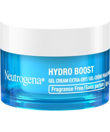 Neutrogena Fragrance Free Hydro Boost Gel Cream for Extra Dry Skin Hyaluronic Acid Face Moisturizer for Extra-Dry Skin Sensitive & Acne-Prone Skin Provides Long Lasting Hydration Non-Comedogenic 50ml Cream New - Buy Online on GoSupps.com