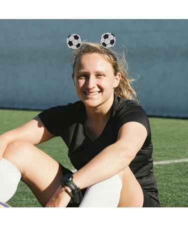 Beaupretty Football Headband Sports Headband Soccer Ball Head Bopper Football Hairband Cheer up Headband for Boys and Girls White 1 - Buy Online on GoSupps.com