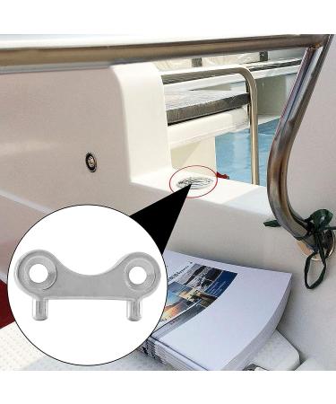 Jiozermi 5 Pcs Boat Gas Cap Key - Stainless Steel Deck Fill Plate Marine Spare Key Replacement for Boat Yacht - Buy Online on GoSupps.com