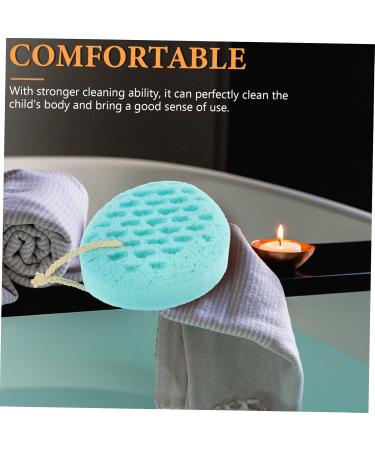 Buy Minkissy 2pcs Bath Ball Cleaning Sponge - Loofah & Foam Sponge for Men Kids & Body Scrub - Essential Bath Cleaning Tools - Buy Online on GoSupps.com