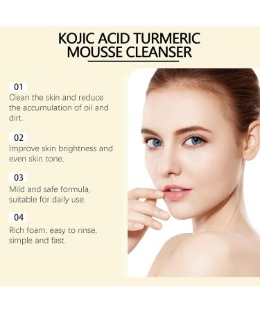 Gentle Cleansing Facial Foam - Deep Pore Cleansing Exfoliating Moisturizing & Skin Brightening For All Skin Types Even Sensitive Skin(1PCS) - Buy Online on GoSupps.com