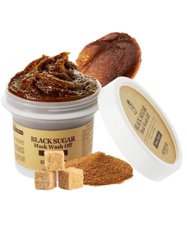 Skin Food Since 1957 Win up black sugar mask 3.52 fl.Oz.(100 g) - Black sugar peeling - sugar facial peeling to supply and nourish the skin with moisture - Buy Online on GoSupps.com