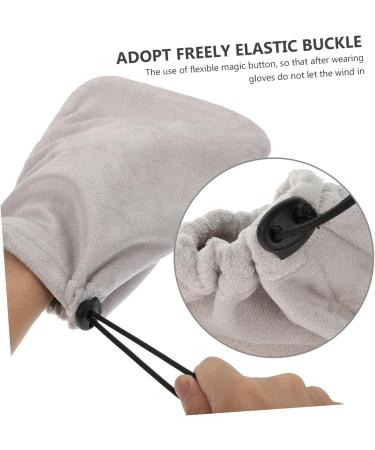 Ipetboom Paraffin Wax Mittens 1 Pair Wax Thermal Insulation Gloves Cracked Hand Gloves Wax Warmer Hand Foot Liners and Bag Moisturizing Gloves Hand Spa Mittens Care Nursing Kit Work Plush - Buy Online on GoSupps.com