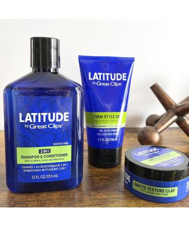 GREAT CLIPS LATITUDE Leave-In Conditioner for Men | Hydrating & Strengthening | 12oz New Formula - Buy Online on GoSupps.com