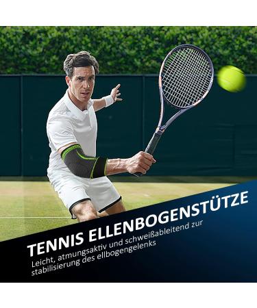 Ellenbogen Compression Elbow Bandage for Men & Women - Adjustable Support for Tennis Elbow Golf Elbow Arthritis & Tendinitis - Green Size S - Buy Online on GoSupps.com