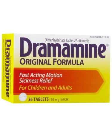 Dramamine 50mg Tablets-36 ct