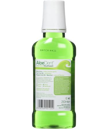  Aloe Dent AloeDent Pack of 6 Aloe Vera Mouthwashes 250 ml - Buy Online on GoSupps.com