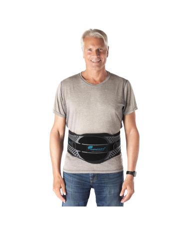 Nu-Form Universal Lower Back Brace - Adjustable LSO Support Belt for Strains Spondylolisthesis & Sciatica Pain Relief - Lumbar Support for Lower Back Pain - International Shipping Available - Buy Online on GoSupps.com
