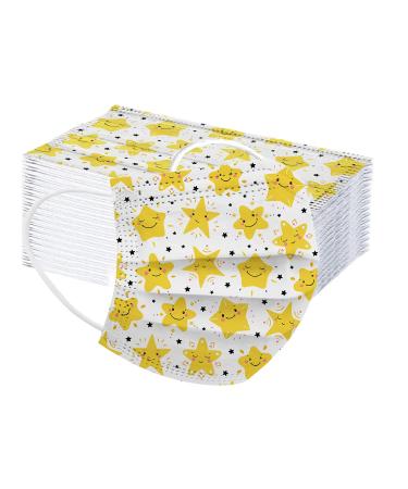 Kids 3 Ply Disposable_Face_Mask Breathable Elastic Earloops for Boys Girls Daliy Use 20pc
