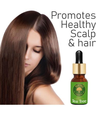 Old Tree Tea Essential Oil 15ml for Skin, Hair, and Acne Care - Natural Solution - Buy Online on GoSupps.com