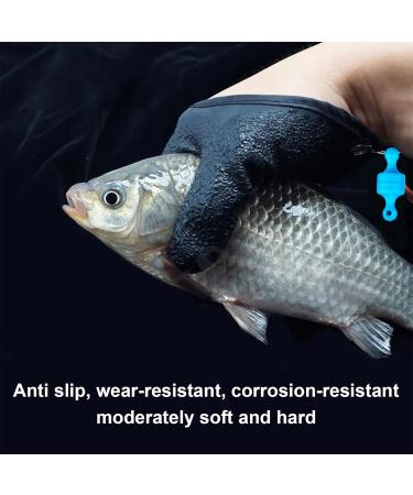 Fhioevt Waterproof Fishing Gloves - Stab-Resistant & Bite-Proof with Magnetic Lock for Safe Handling of Hecht Wels - Ideal for International Fishing Adventures - Buy Online on GoSupps.com
