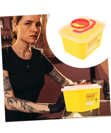 Lalafina Portable Recycling Box for Sharp Needles & Blades - Safe Storage Container for Waste Blades | Durable ABS Design - Buy Online on GoSupps.com