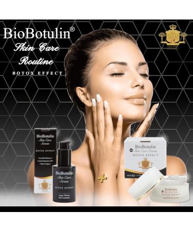 Biotulin 24h Anti-Wrinkle Skin Care Cream - 50ml for Face Neck & Cleavage | Acmella Oleracea Hyaluronic Acid Argan Oil Collagen & Aloe Vera - Shop Internationally - Buy Online on GoSupps.com