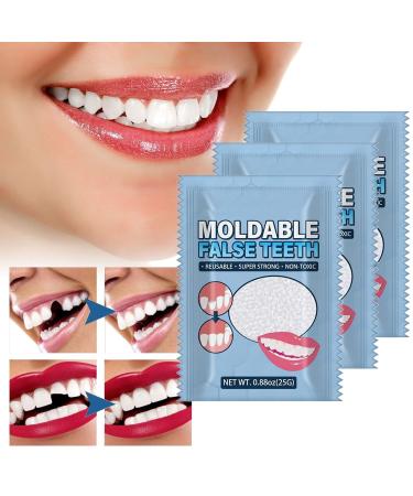 Depri Playlist Plastic Teeth Glue - Best Temporary Denture Adhesive for Broken Teeth & Fillings | One Size Fits All - Buy Online on GoSupps.com