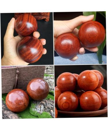Buy Gatuida 4-Piece Solid Wood Massage Balls - Acupuncture Foot Massager & Meditation Tool | International Shipping Available - Buy Online on GoSupps.com