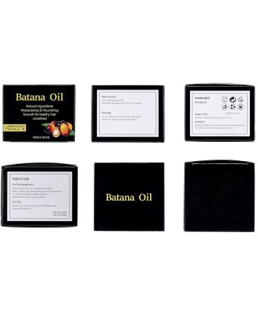 CCbeauty 100% Raw Batana Oil - Unrefined Hair Growth Oil from Honduras for Thicker Stronger Hair - 3.4OZ - Buy Online on GoSupps.com