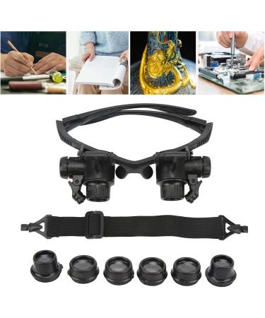 Eye Loupe Easy Wearing ABS Easy Carrying 10X 15X 20X 25X Repair Magnifier for Writing - Buy Online on GoSupps.com