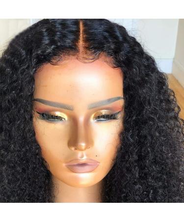 Buy Saupa 16-Inch Lace Front Curly Brazilian Virgin Hair Wig for Women | Real Human Hair Pre-Plucked & Perfect for Black Women - Buy Online on GoSupps.com