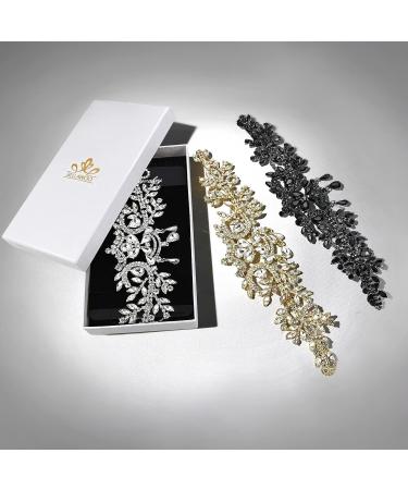 BELLAWOO Vintage Crystal Bride Tiara - Rhinestone Wedding Headband - Buy Online on GoSupps.com