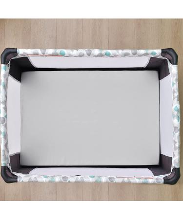 David's Kids Comfy Mini Crib Sheets Set  3 Pack Silky Pack N Play Sheets for Baby Boys Girls Universal Fit for Pack N Play  Playard and Mini Crib Mattresses  White & Light Grey & Navy Blue White&light Grey&navy Blue Mini Crib Sheets - Buy Online on GoSupps.com