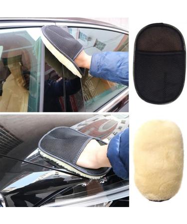 SEPTAM Cleaning Gloves Dustproof Velvet Gloves Liquid Shampoo Wipe And Polish Superfine Fiber Cloth - Buy Online on GoSupps.com