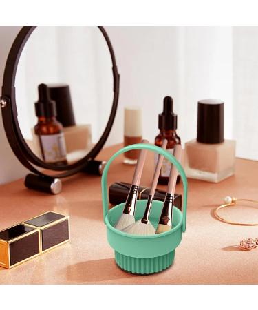 Brush Cleaning Bowl Silicone Makeup Brush Drying Hanging Bowl Hanging Flat Makeup Brush Drying Rack Hanging Hook Bowl Portable Drying Hanging Tool for Makeup Brushes and Sponge Eggs Green - Buy Online on GoSupps.com