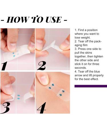Facial Lifting Tape Reduce Double Chin Wrinkle Removal V Shape Instant Face Lifting Sticker for Firming and Rejuvenating Skincare Needs - Buy Online on GoSupps.com