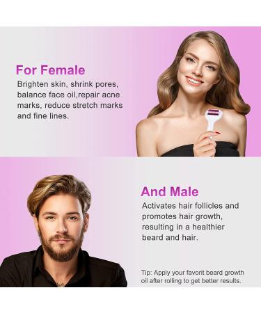 6 in 1 Derma Roller Kit for Face and Body - Micro Needle Dermaroller with Replaceable Heads, Storage Case, and Disinfection Tank - Buy Online on GoSupps.com