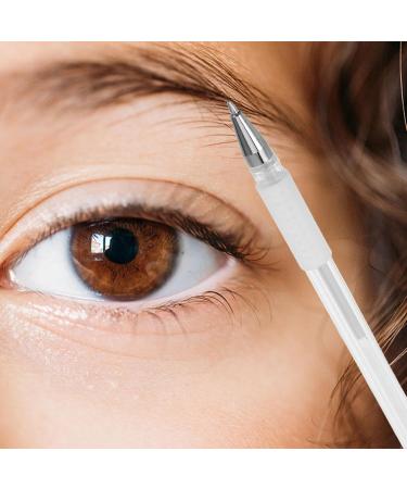 Lot de 3 Crayons Sourcils Microblading Blanc Waterproof Stylo de Positionnement Pr cis Maquillage Sourcils Professionnel pour Tatouage Beaut Usage Maison et D placement - Buy Online on GoSupps.com