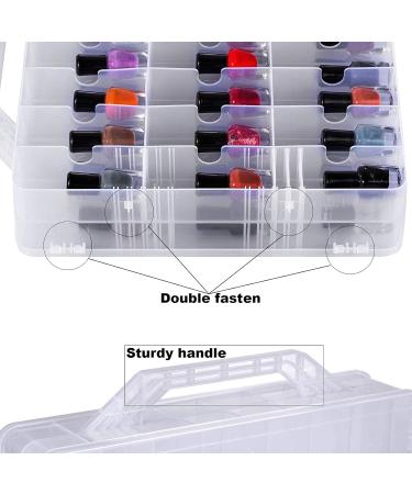 Premium Nail Polish Storage Case - Durable & Organized Nail Art Organizer for Studios & Homes - Buy Online on GoSupps.com