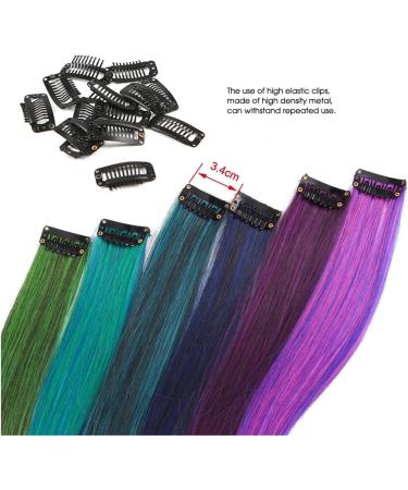 LNNXSZ Feather Hair Extension Kit Synthetic Hair Extension 20Inch One Piece Clip In Hair Extension Long Straight Fake Hairpieces Hair Extension For Women (Color : 13 Size : 20inch) 20inch 13 - Buy Online on GoSupps.com